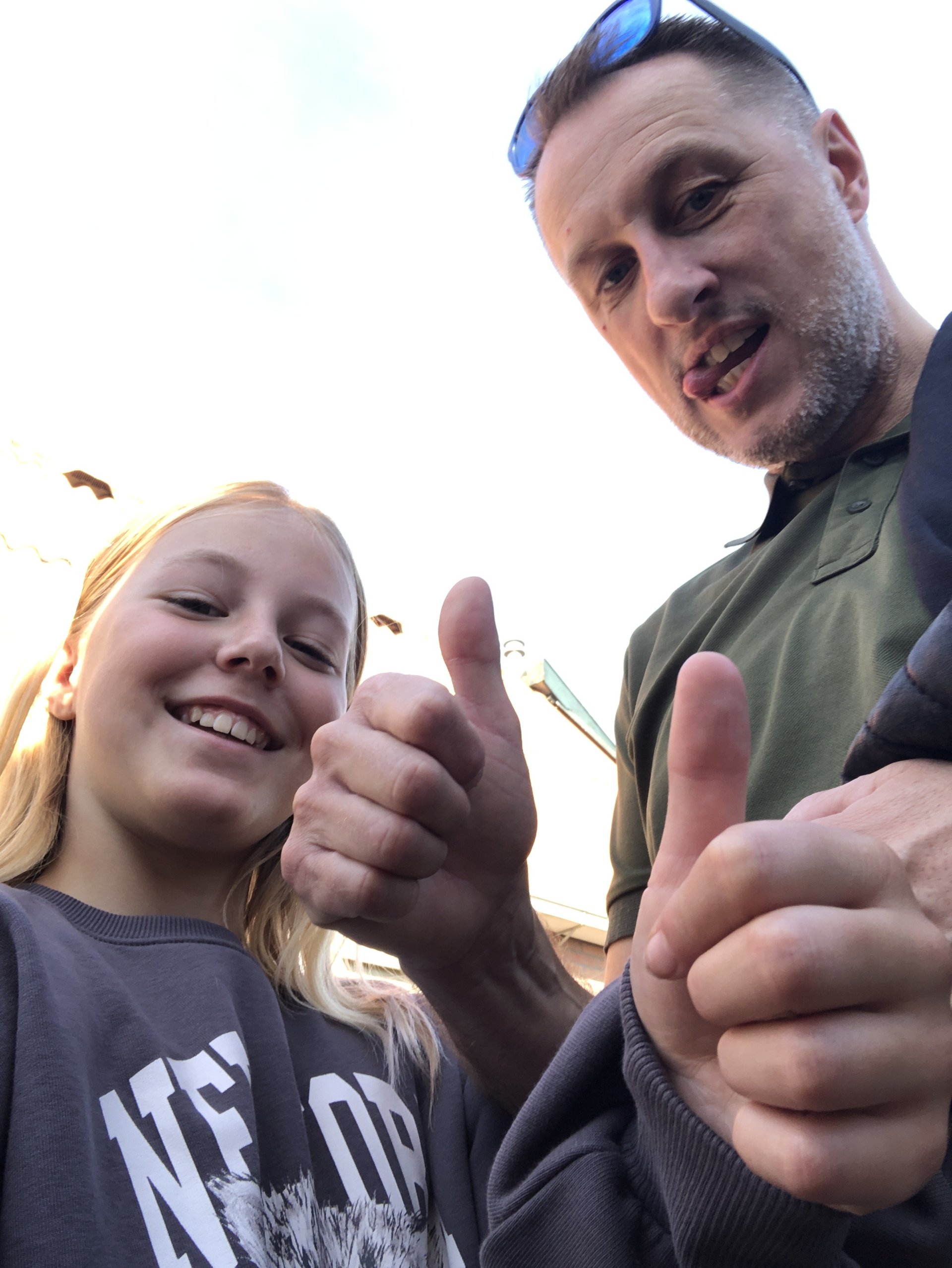 Team Den&j bij Het huisje van ome Frans