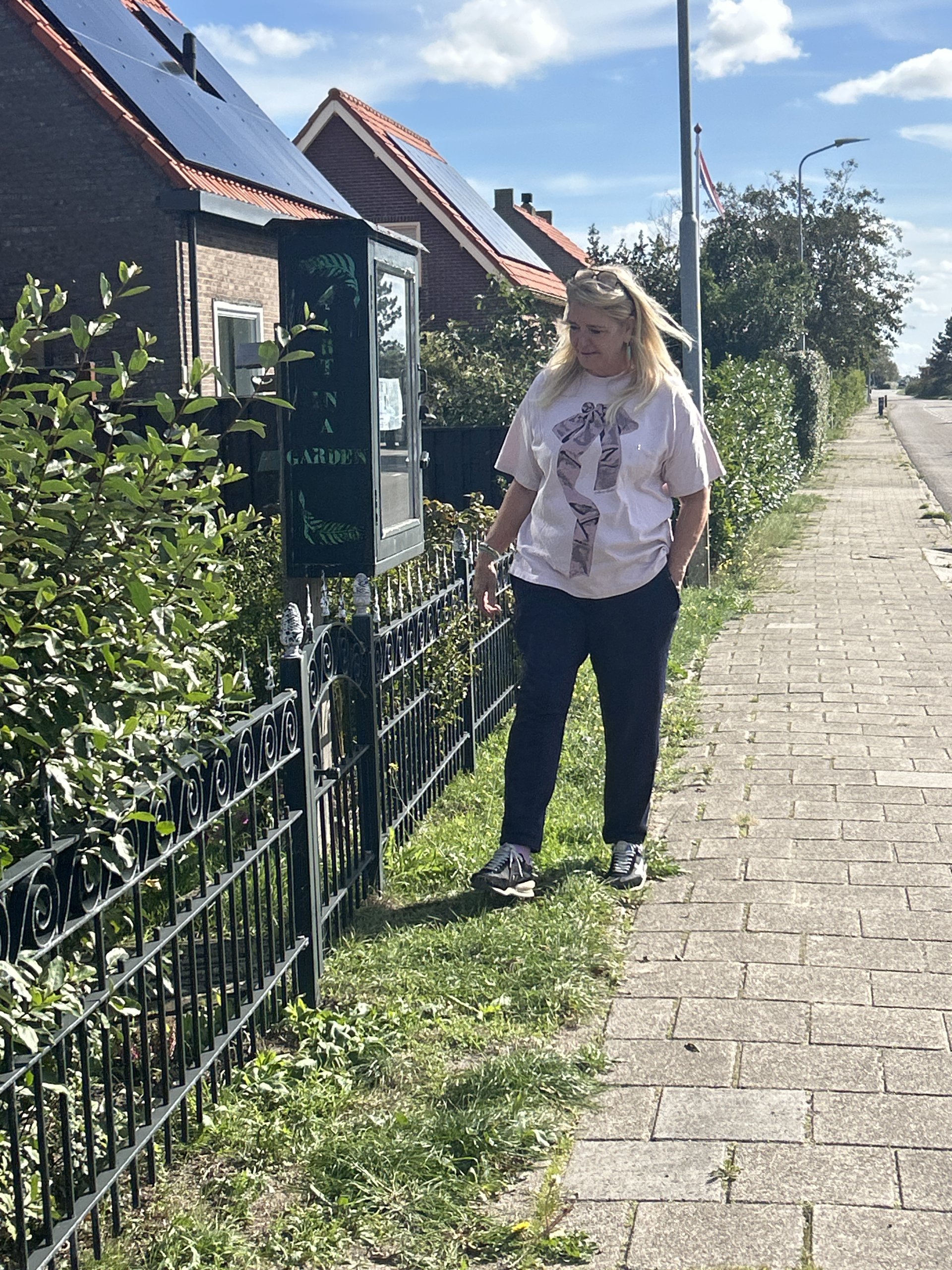 Team Arnold bij Het huisje van ome Frans