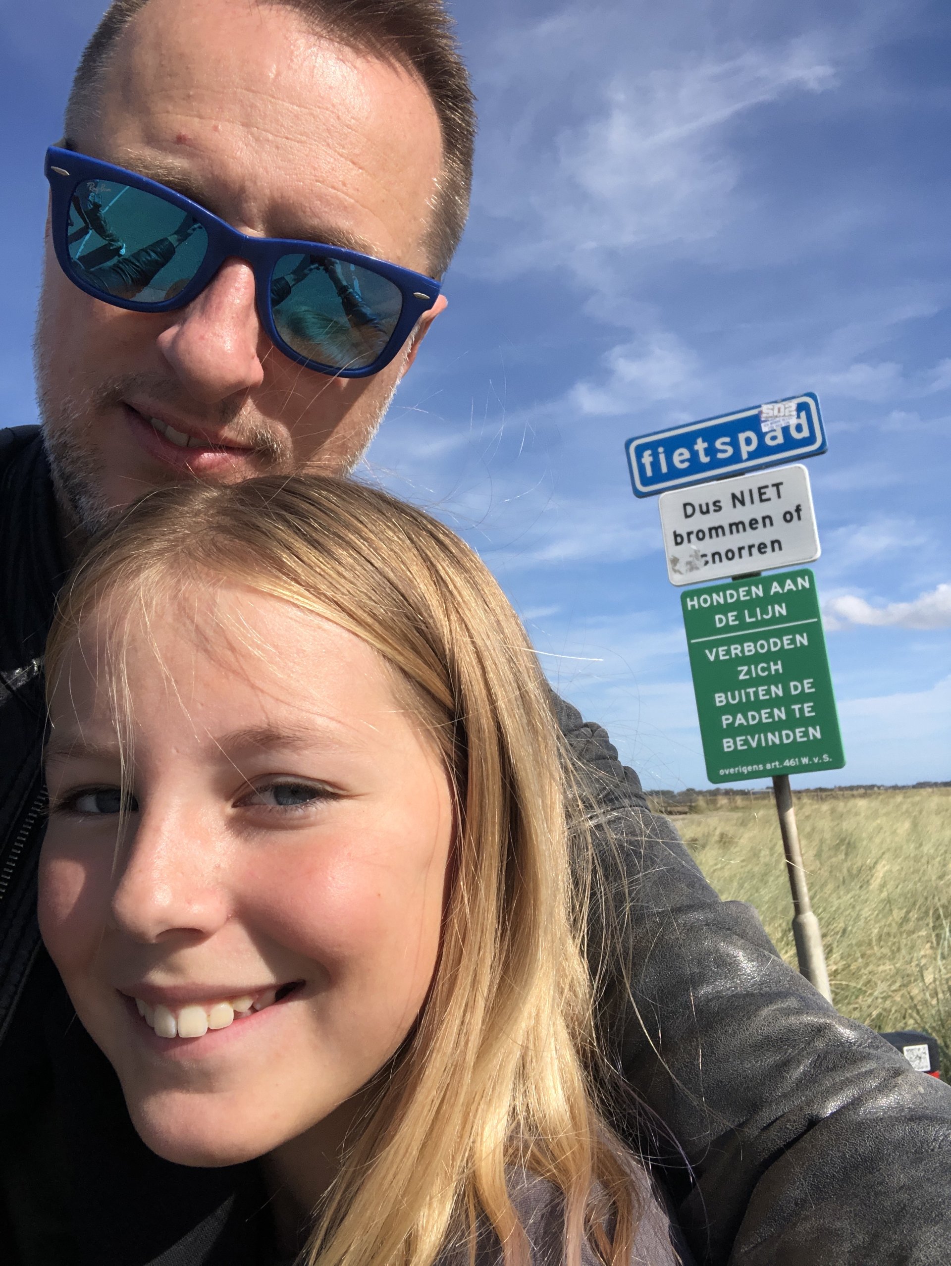 Selfie van team Den&j bij Het Botgat
