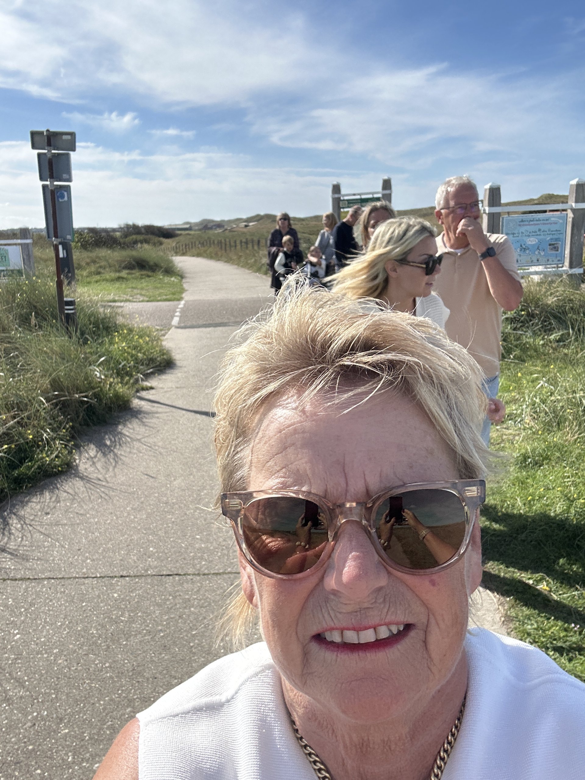 Selfie van team Arnold bij Het Botgat