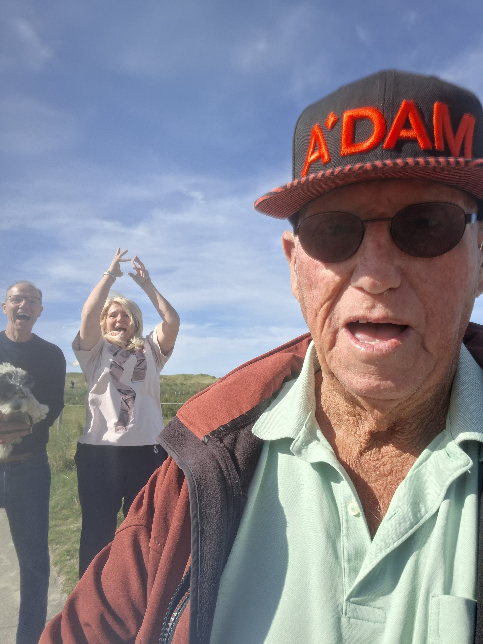 Selfie van team Gelderen bij Het Botgat
